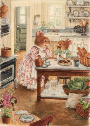 Susan Wheeler细腻复古儿童插画