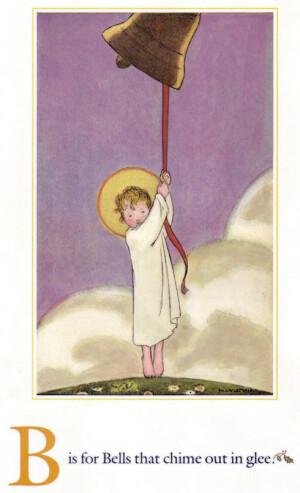 A Christmas Alphabet细腻复古儿童插画