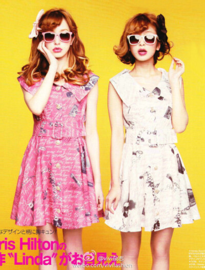 藤井莉娜&amp;大石参月#2012 spring&amp;summer collection