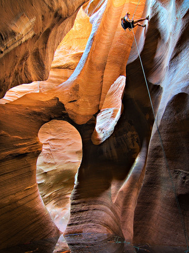 Pine Creek---Zion...(锡安国家公园 Zion NP, 名字取自圣经中的锡安山). 常常被人一掠而过的Zion是属于探索者的...它的美...对的人会懂.