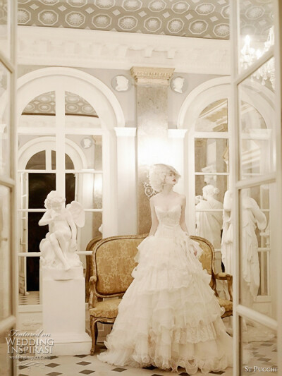 st-pucchi-couture-2012-collection,感觉好像假人，不过这个场景真是美呆了....