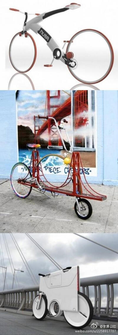 国外各种奇怪的自行车设计欣赏