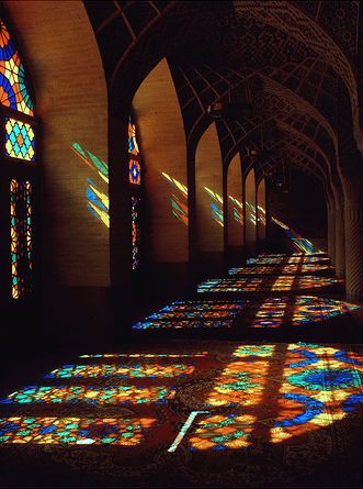 Beautiful stained glass windows