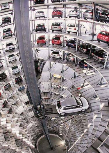 German Parking Garage