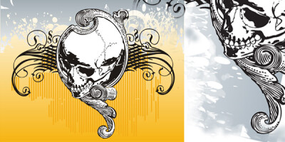 Skull Vector Instant Download