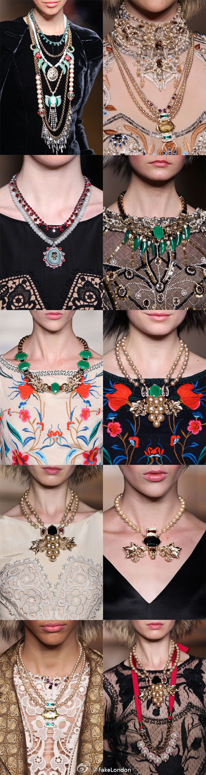 Temperley London Fall Winter 2012 Runway Accessories