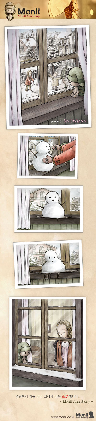 Ep.3 Snowman Retrieved from: http://monii.co.kr/