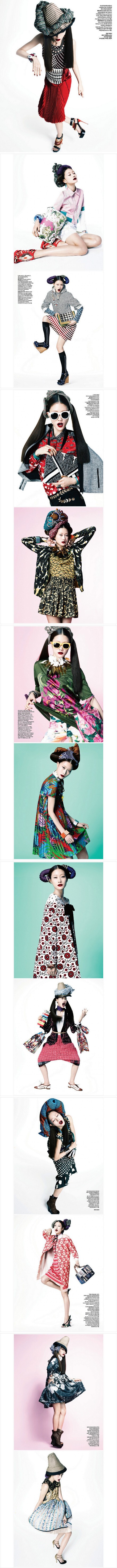 Daily digest Lee Hyun Yi for Harper's Bazaar Korea, March, 2012