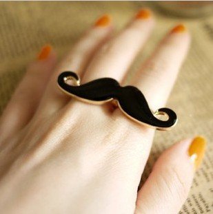 Fashion Unique Classic Avanti beard two fingers ring