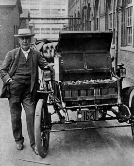 Thomas Edison and an electric car 100 years ago，把爱迪生归到小人物里面有点不忍啊