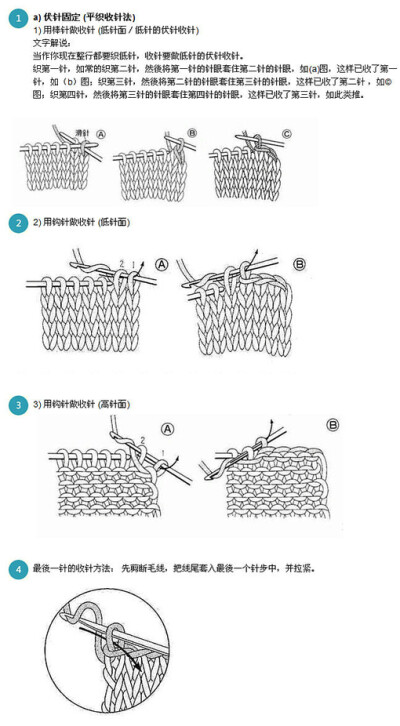 终于找到针织的教程了。【阿团丸子】