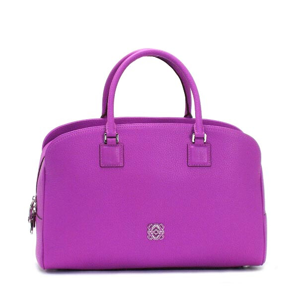 LOEWE2012年春夏ALAMO 系列中号手提包 BRIGHT PURPLE