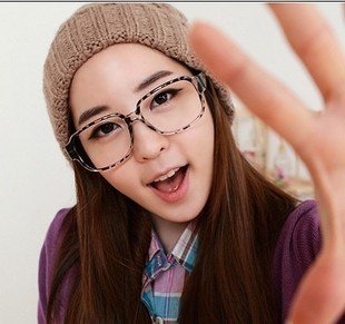 Large Influx Fashion Glasses Frame Retro Unisex Non mainstream