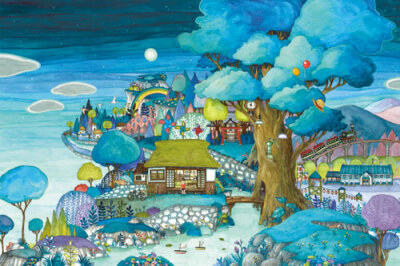 日本水彩画家junaida。