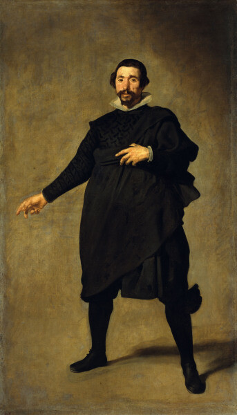 The Jester Pablo de Valladolid by Diego Velazquez Date: 1632-1635