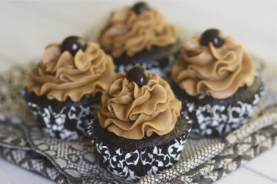 chocolate espresso cupcakes.