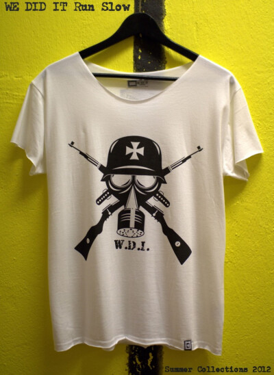 Gas Mask Nation W.D.I. UK White DYT 750x1027 Gas Mask Nations | Summer Collections 2012 | WE DID IT original UK