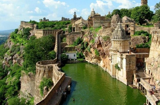 Benteng Chittorgarh, India