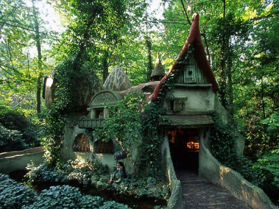 “Fairy Tales Forest house” in Efteling, Netherlands.