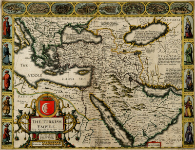 John Speed, 1626, The Turkish Empire~