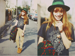 Cookies (Typhaine) Augusto，20岁，来自法国的时尚博主，擅长古灵精怪的文艺范儿。