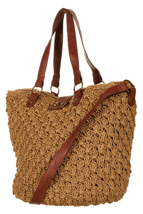 Straw Hobo Bag