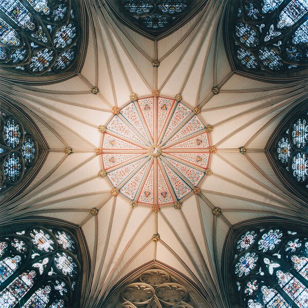 穹顶 英国约克大教堂（York Minster）