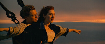 Jack,I'm flying!《Titanic》