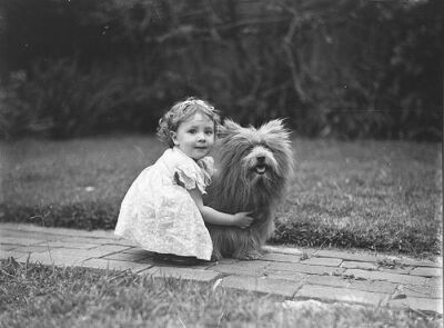 People And Their Dogs1 Black and White Old Pictures of Pets