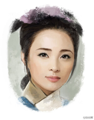 那皇上天天挂在嘴边，看不着、摸不到的纯元皇后，确实很有蒋勤勤的感觉