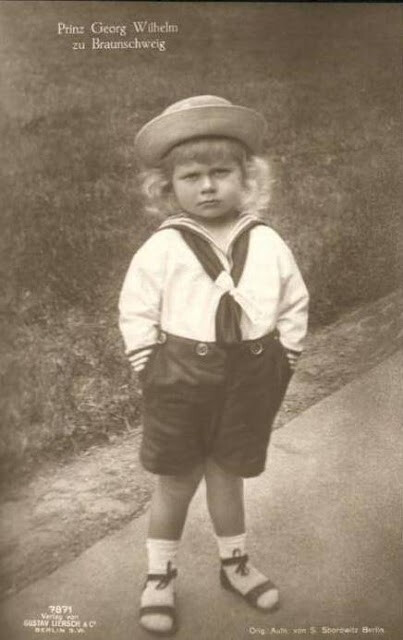 His Royal Highness Prince George Wilhelm of Hanover, Prince of Great Britain and Ireland, Duke of Brunswick-Lüneburg (1915–2006), How cute!