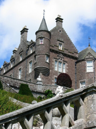 Drummond Castle, Perthshire, Scotland