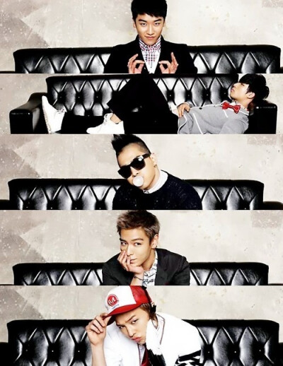 BIGBANG - T.O.P、TaeYang、G-DRAGON、DaeSung、Seungri