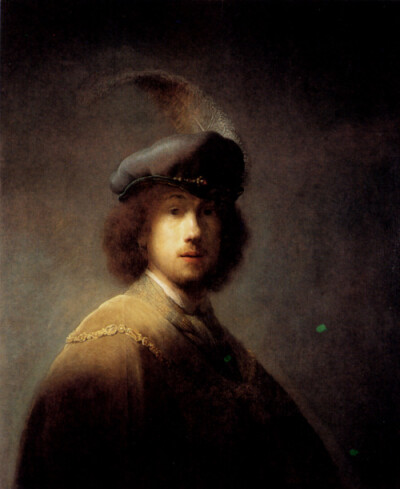 Rembrandt - Self-Portrait in a Plumed Hat,