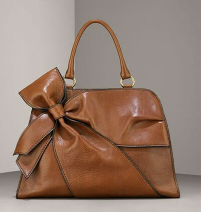 Elite Handbag: Valentino Side Bow Zip Top Satchel