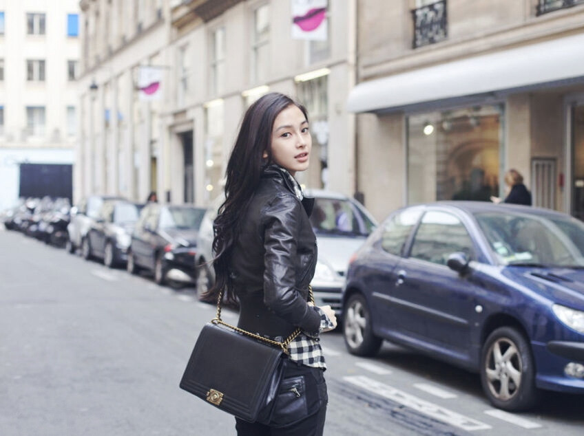 angelababy in paris