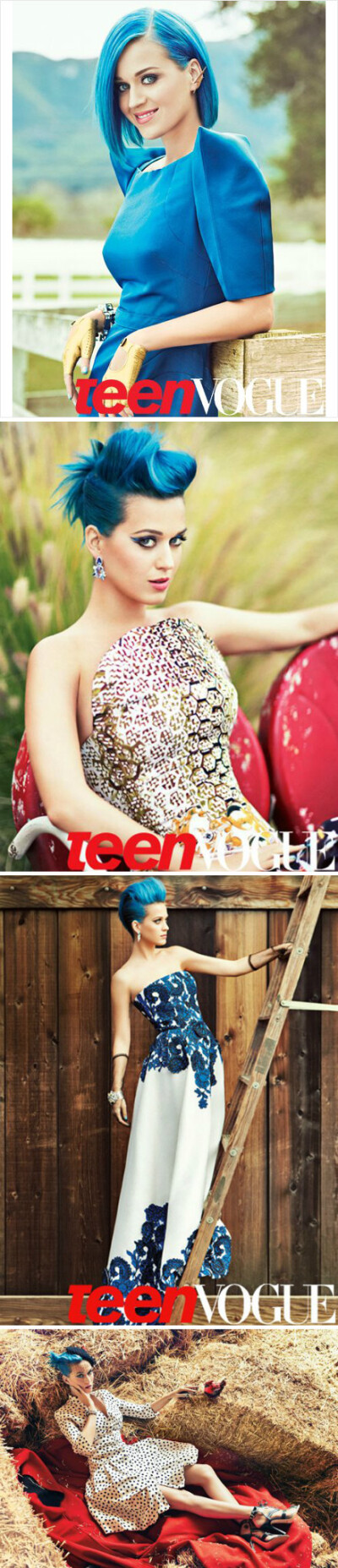 水果姐姐Katy Perry最新《Teen Vogue》杂志写真！——by@雪糕被