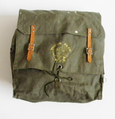 BE PREPARED Vintage 1950s Boy Scout Yucca Pack Japan