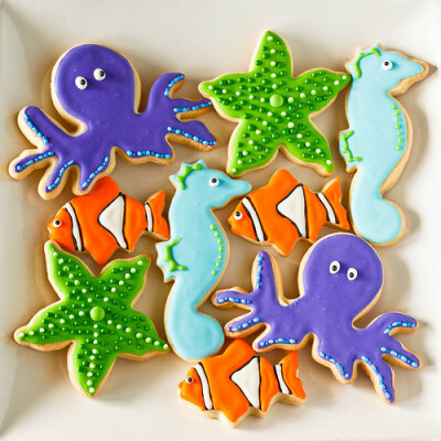 under the sea sugar cookies.