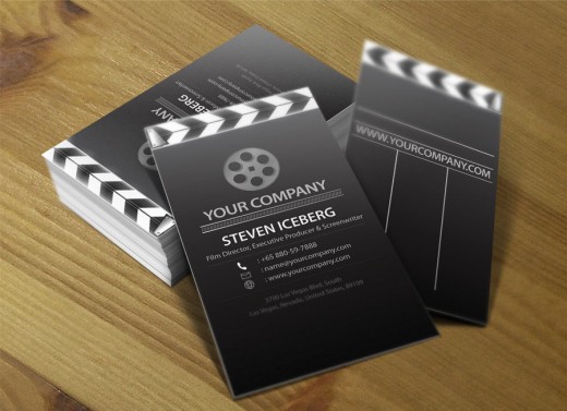 Film Director business card 4