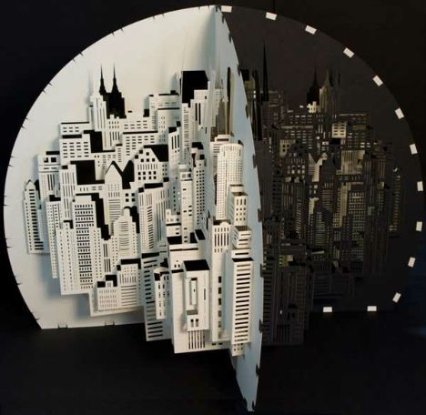 Paper Architecture: Intricate 3D Sculptures by Ingrid Siliakus