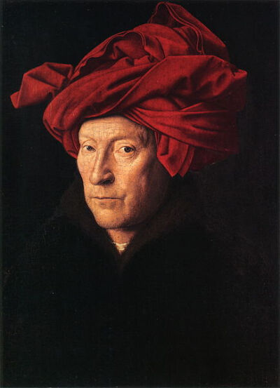 Jan van Eyck, Portrait of a Man in a Turban