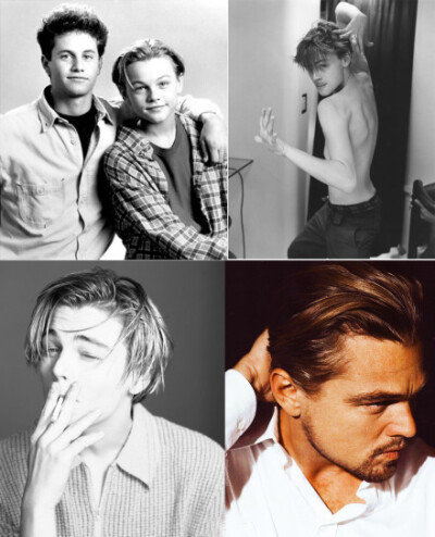 Leonardo DiCaprio ——经过岁月的洗礼，男孩到男人的蜕变