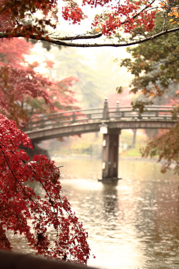 小桥流水。