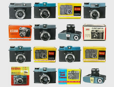 复古的传奇Diana F+ 相机全球收集～