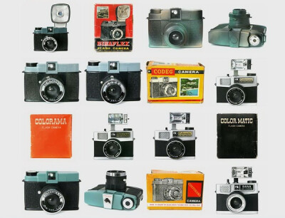 复古的传奇Diana F+ 相机全球收集～