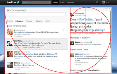 twitter的黄金比例设计