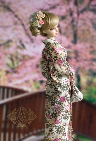 娃娃娃娃 可爱 中国风和服