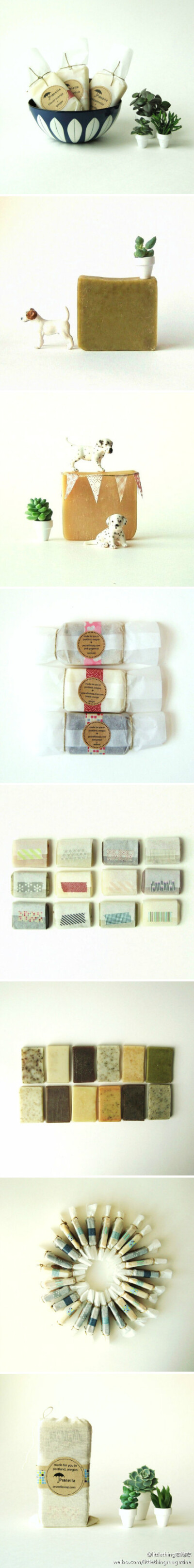来自美国波特兰的Prunella Soap一直采用传统制皂法制作手工皂,不过更可爱的是Prunella Soap的包装,像糖果一样令人忍不住想咬上一口http://meilishuo.com/u/EAQOkO