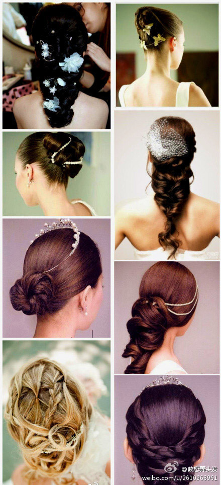 好美的发型哇！